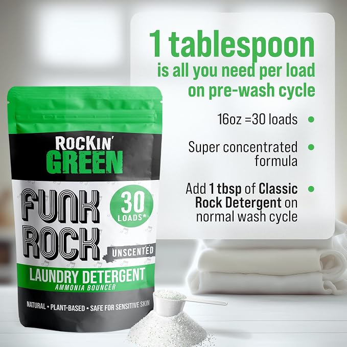 Rockin' Green Laundry Detergent, Plant based, All Natural Laundry Detergent - Image 6