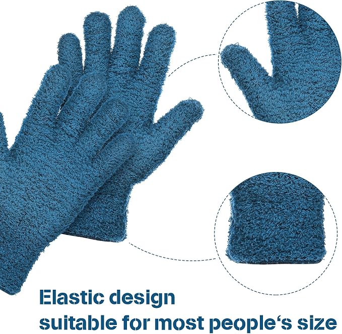 Patelai 2 Pairs Microfiber Gloves - Image 6