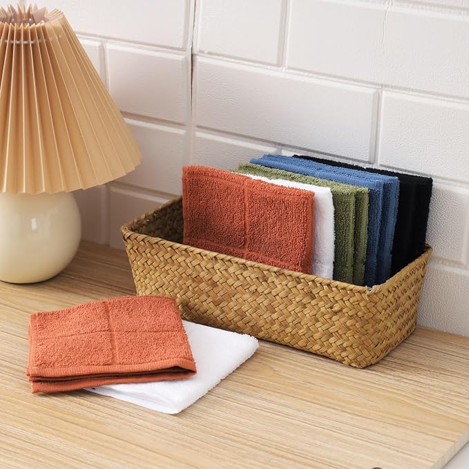 Glynniss Dishcloths Kitchen Highly Absorbent Dish Rags 100% Cotton Dish Cloths - Image 6