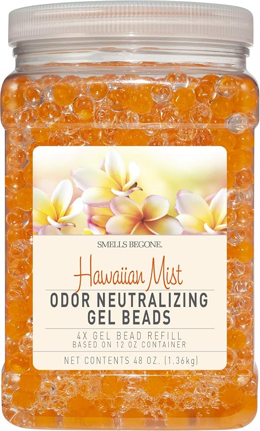 SMELLS BEGONE 48 oz Odor Eliminator Gel Bead Refill by SMELLSBEGONE