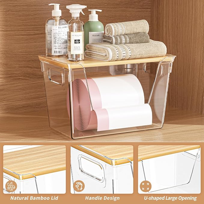1 Pack Stackable Storage Trash Bag Holder - Image 4