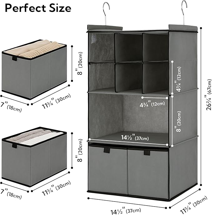 GRANNY SAYS Hanging Closet Organizer - Image 3