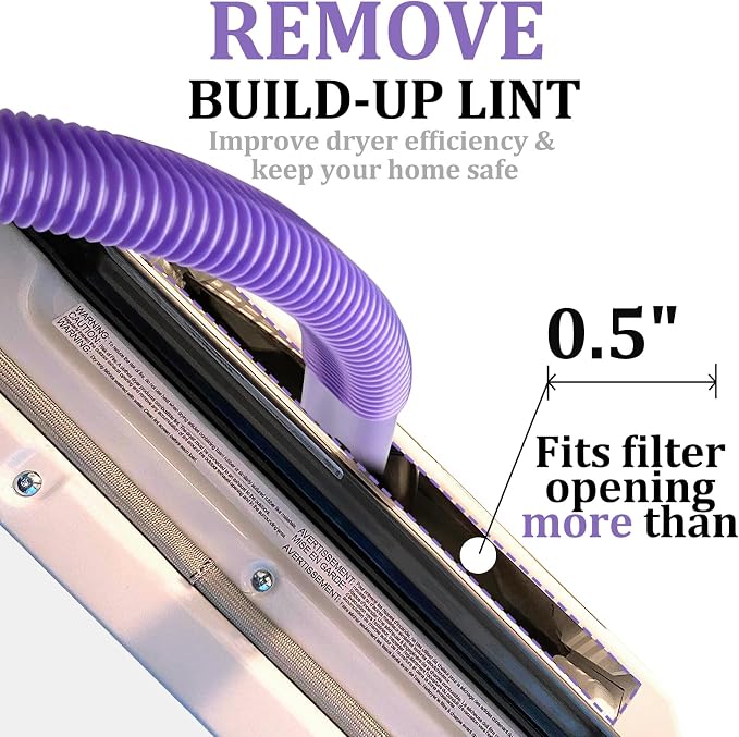 Dryer Vent Lint Vacuum Attachments Hose - Image 4