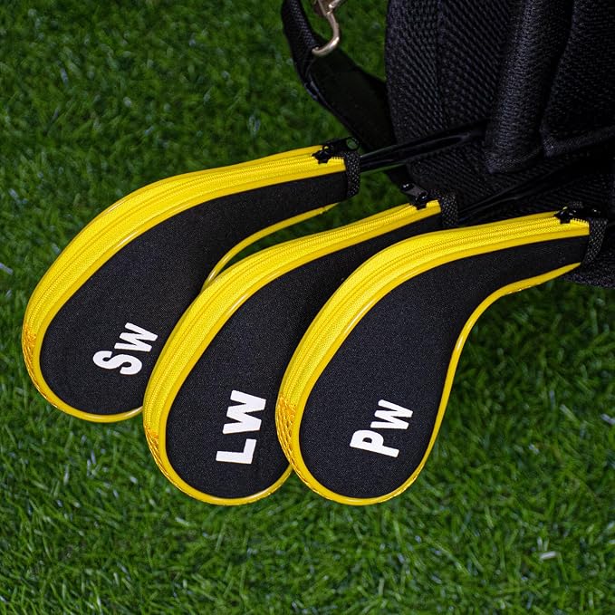 Golf 12pcs Thick Synthetic Golf Iron Head Covers Set Headcover Fit All Brands - Image 6