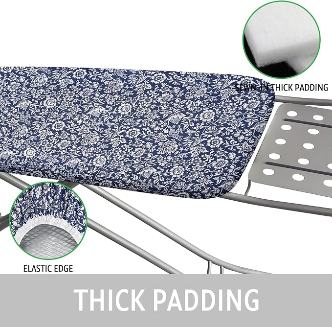 Ironing Board Cover and Pad 15x54 Inch Standard Ironing Board Cover - Image 4