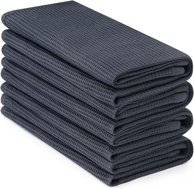 Homaxy 100% Cotton Waffle Weave Kitchen Towels by Homaxy