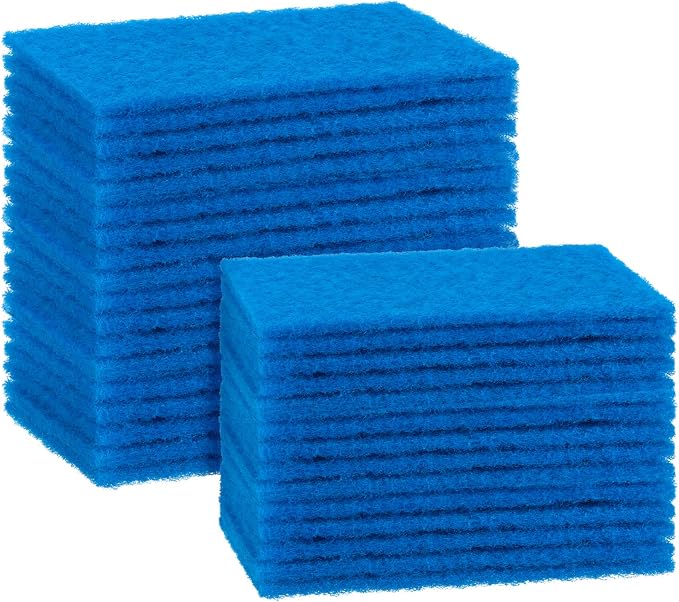 Jetec Scrub Pads Scouring Pads Sponge Dish Scrubber Scouring Cleaning Non by Jetec
