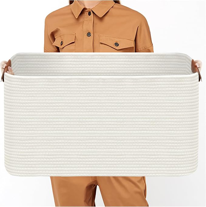 Large Collapsible Laundry Basket, Clothes Hamper - Image 8