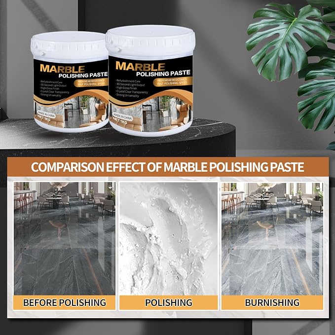 Marble Polishing Paste Kit, Marble Polishing Compound, Countertop Cleaner - Image 5