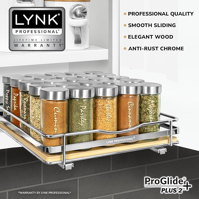 LYNK PROFESSIONAL® Élite™ Pull Out Spice Rack Organizer - Image 2