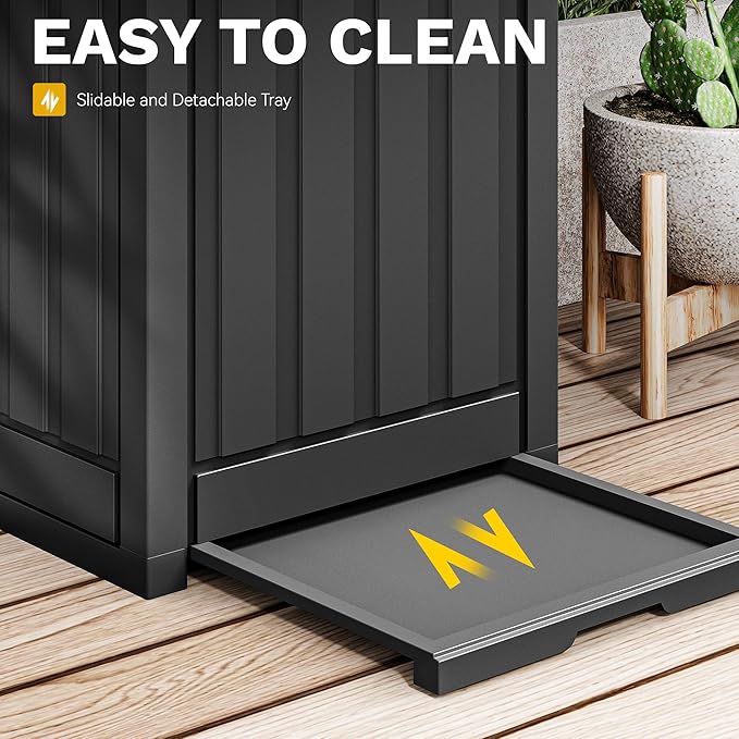 DWVO 36-Gallon Outdoor Trash Can - Image 5