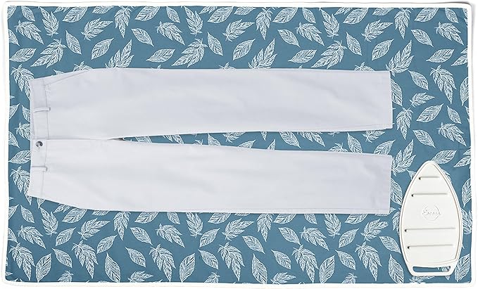 Encasa XO Ironing Mat/Pad with 3mm Padding & Silicone Iron Rest by EncasaXO