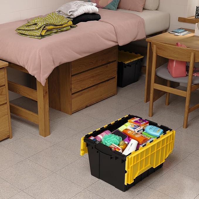 Akro-Mils KeepBox 12 Gallon Storage Container, Nesting and Stackable Plastic - Image 2