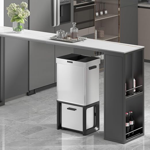 19 Gal Kitchen Automatic Motion Sensor Trash Can - Image 2