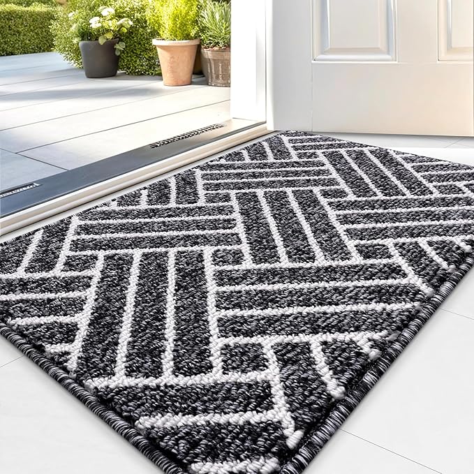 OLANLY Indoor Door Mat, 32x20 Inch, Dirt Resistant and Absorbent, Non-Slip by OLANLY