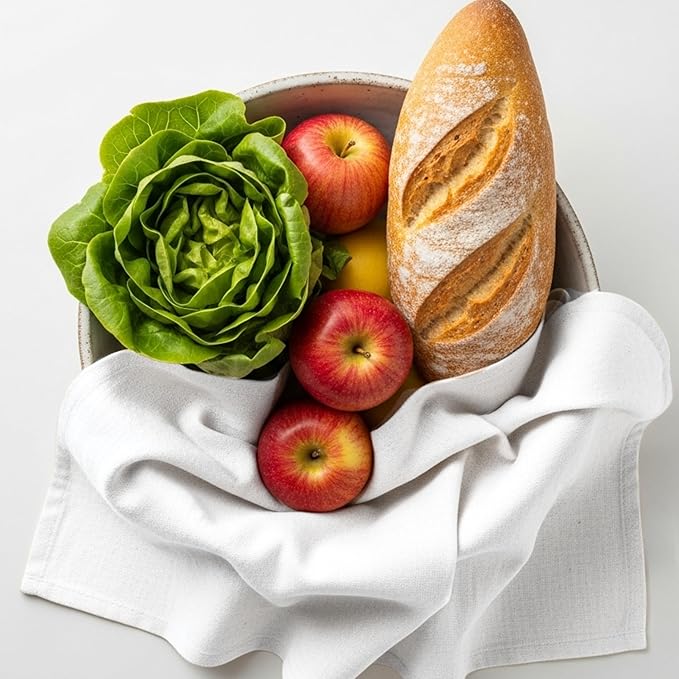 Flour Sack Towels| Tea Towel for Crafts| Kitchen Dish Cotton Blank Towel for - Image 6