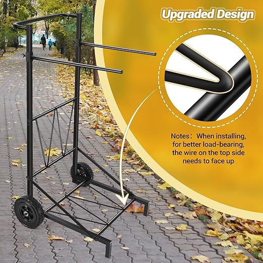 CAROD Trash Bag Holder, Adjustable Metal Leaf Bag Holder from 30-45 Gallon - Image 5