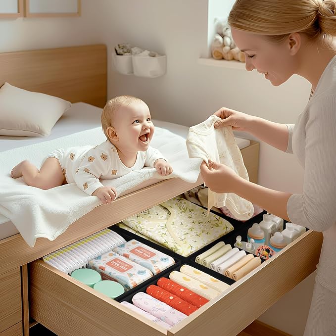 DIMJ Drawer Organizer Clothes - Image 3