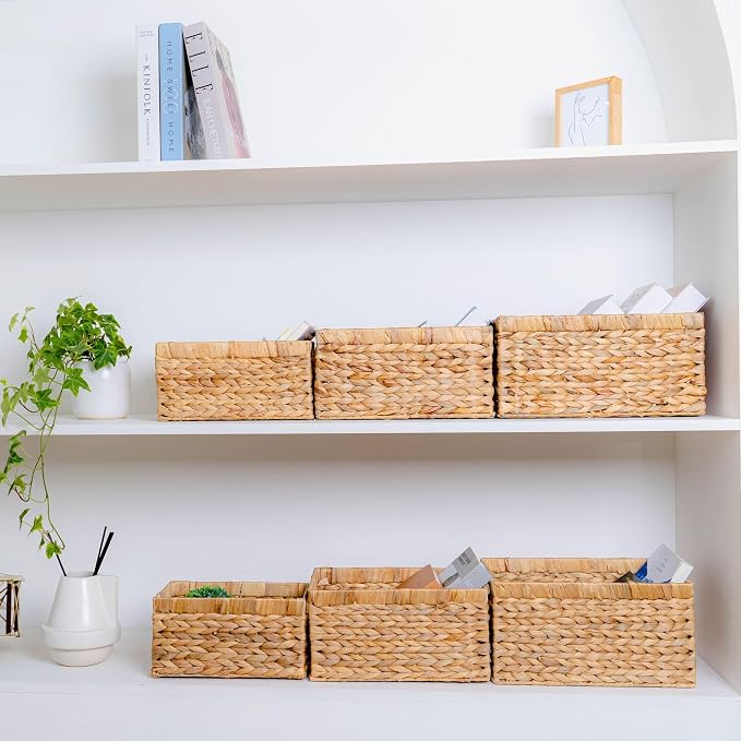 Set of 3 Wicker Storage Baskets - Image 4