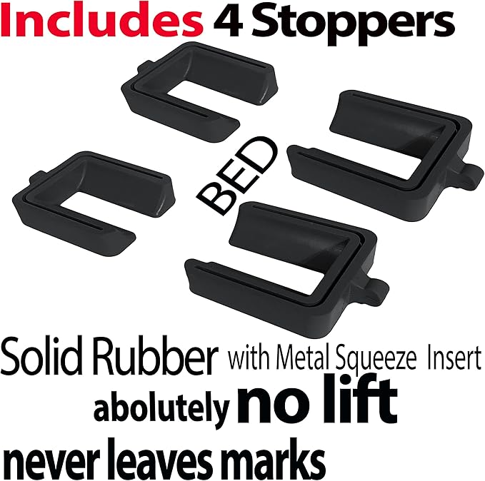 iPrimio No Lift Bed Stoppers to Prevent Sliding - Image 6
