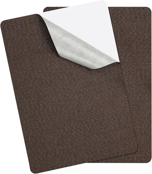 PATIKIL 8x11 Inch Linen Repair Patches, Dark Brown by PATIKIL