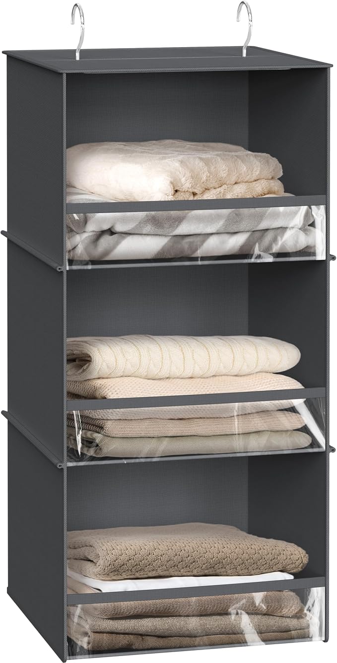 SIMPLE HOUSEWARE 3 Shelf Hanging Closet Organizer by SimpleHouseware