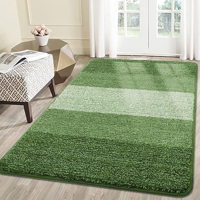 Kitinjoy Indoor Outdoor Door Mat, 59x36 Non-Slip Absorbent Dirt Trapper by Kitinjoy