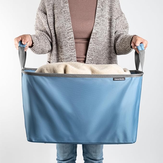 CleverMade Collapsible Laundry Basket Hamper - Image 8