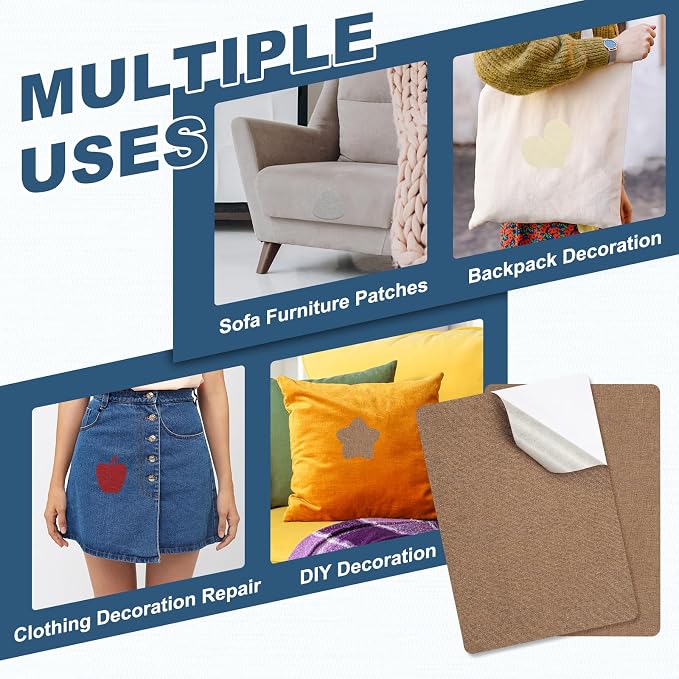 PATIKIL 8x11 Inch Linen Repair Patches - Image 6