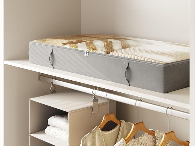 Vailando Under Bed Storage Containers, Underbed Storage Bins, 6 Inches Tall - Image 6