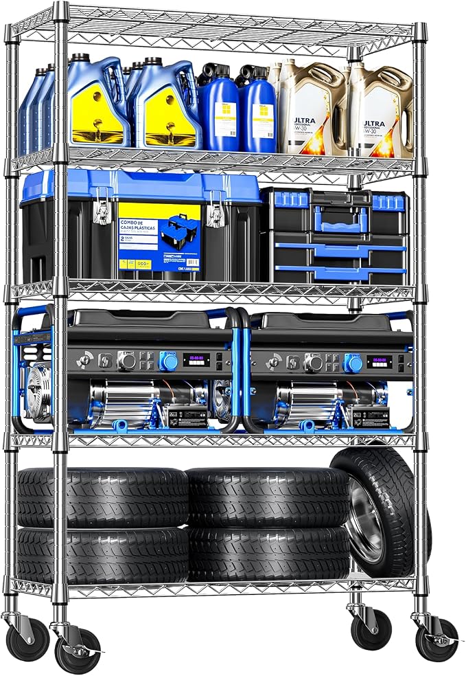 IZEUK 5-Tier Storage Shelving Unit by IZEUK