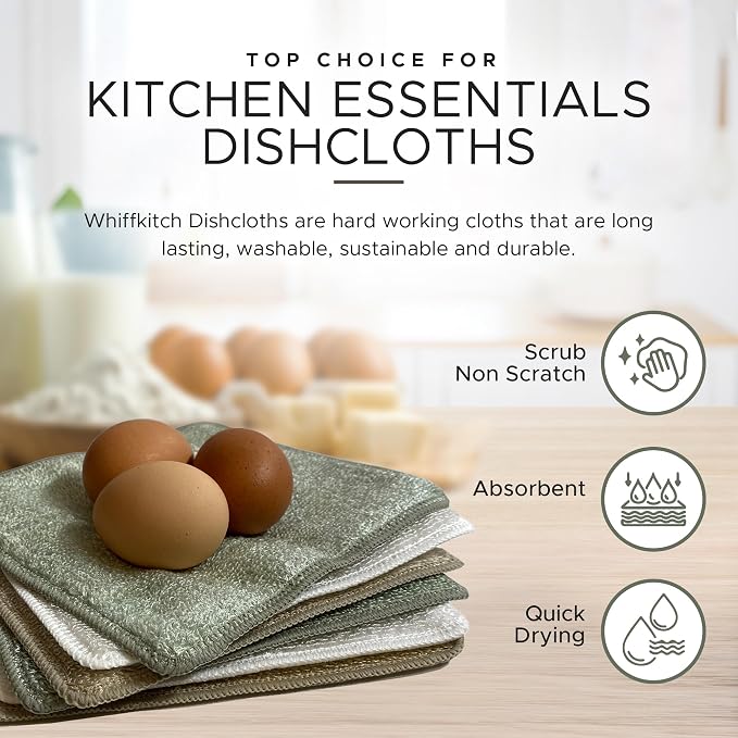 Whiffkitch Dishcloths & Cleaning Cloths - Image 2