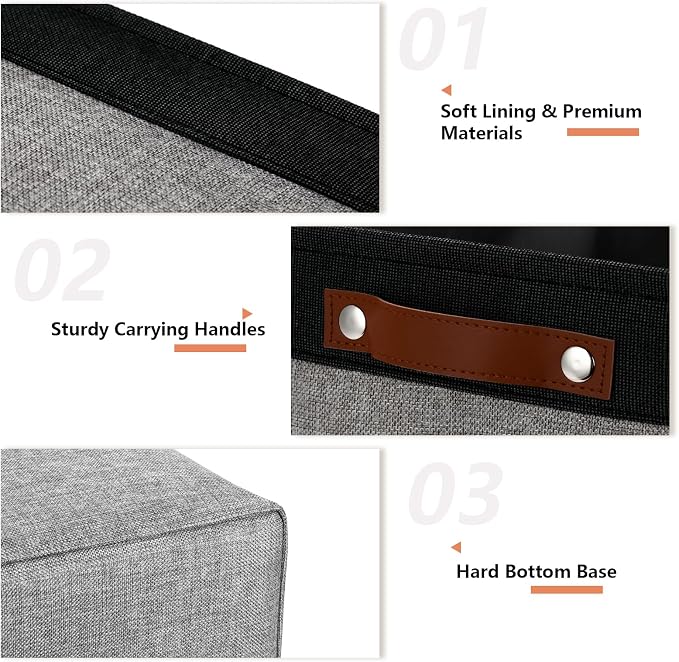 DULLEMELO Fabric Storage Bins - Image 8