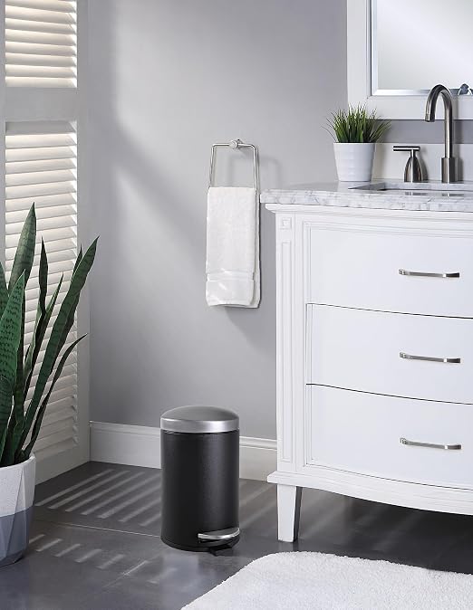 SunnyPoint 4.5 Liter Round Trash Can - Image 2