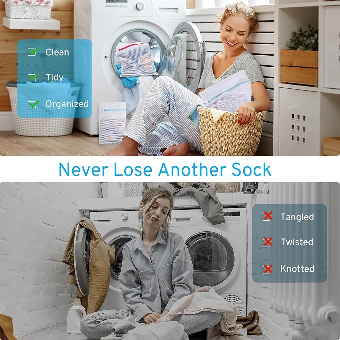 2nd Gen Honeycomb Mesh Laundry Bags - Image 9