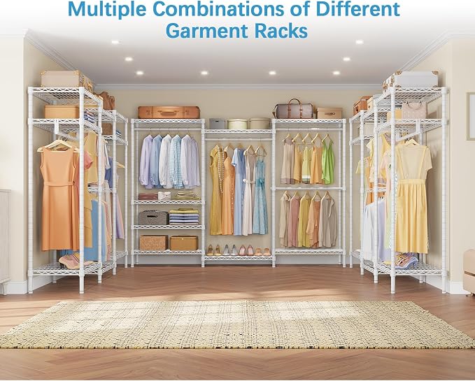 VIPEK V5 Plus Portable Closet Wardrobe Heavy Duty Clothes Rack, Large Free - Image 7