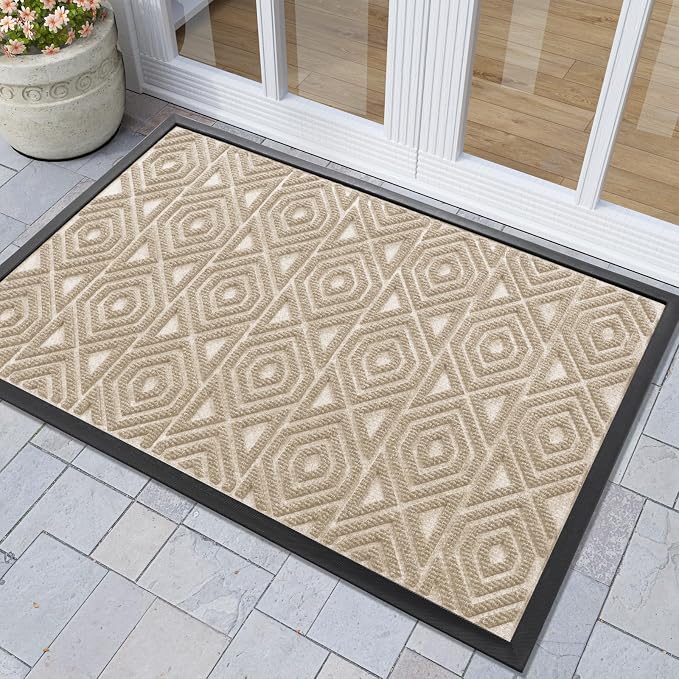 Yimobra Door Mat, Outdoor Indoor Entrance Welcome Mat, Heavy Entry Front Door - Image 8