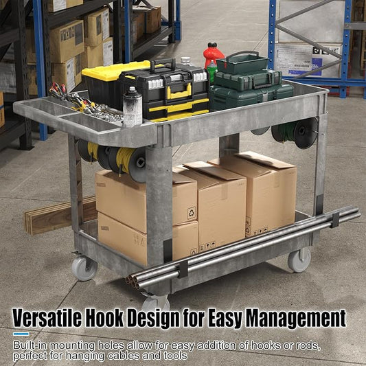 Heavy Duty Rolling Utility Cart - Image 2