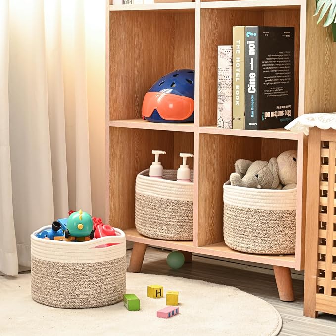Small Storage Baskets for Organizing, Organizer Baskets for Shelves, Small - Image 6
