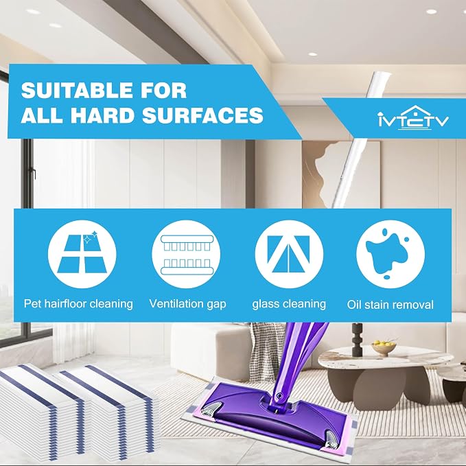 Upgraded Mop Pad Refill for Swiffer Wet Jet, Compatible - Image 5