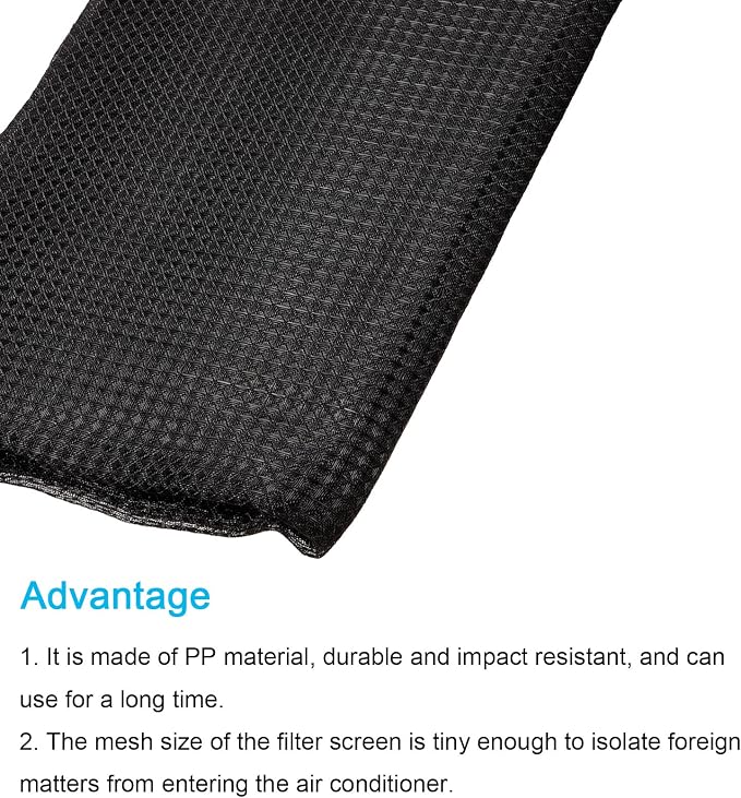 PATIKIL 47.2" x 78.7" Air Conditioner Air Filter Material, Plastic Dustproof - Image 4