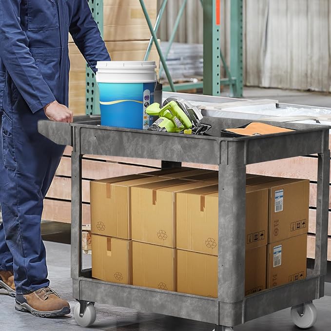 Heavy Duty Rolling Utility Cart - Image 4
