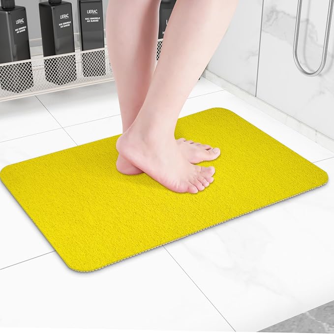 Non-Slip Bathtub Mat, Anti Slip Shower Mat, Fast Drying Bathtub Mats, Foot by Hargiis