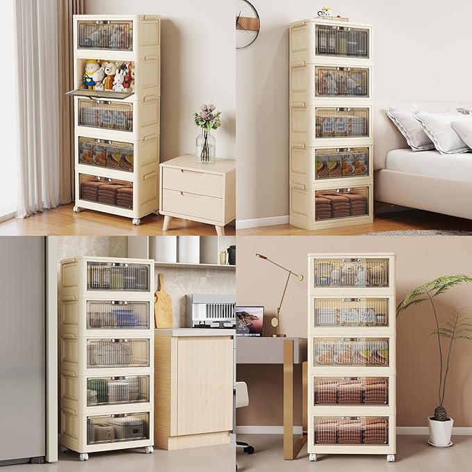 5 Tier - 48QT Storage Bins - Image 7