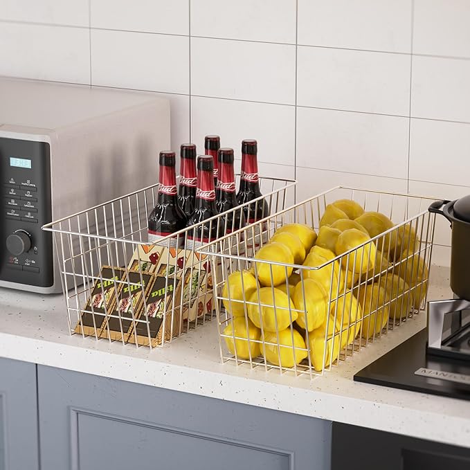 SANNO 15.7in Freezer Baskets Bins