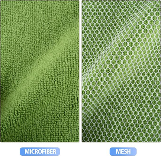 KinHwa Kitchen Washcloths for Dishes Absorbent Microfiber Dish Cloths Quick Dry - Image 2