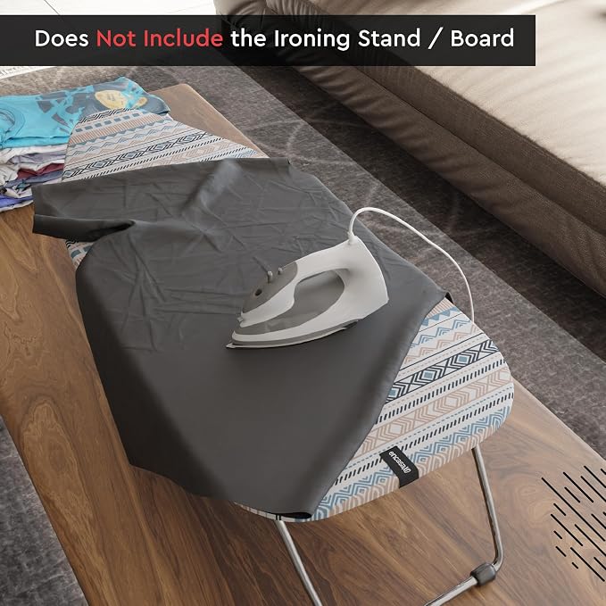 Encasa XO Ironing Board Cover and Pad 28"x12" - Image 4