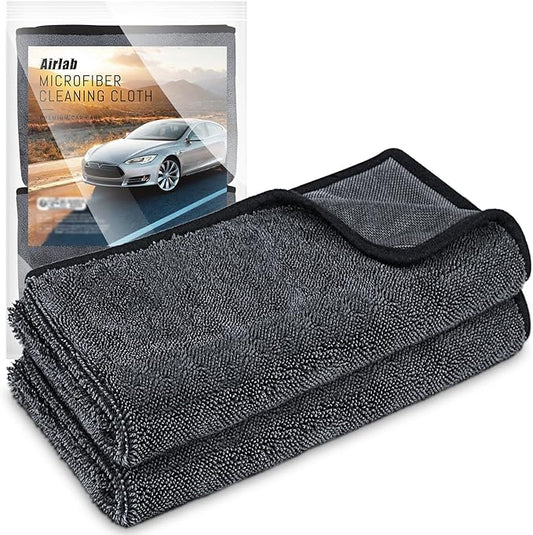 Airlab Microfiber Towels for Cars Wash Drying Super Absorbent Cleaning Cloth by AirlabStudio