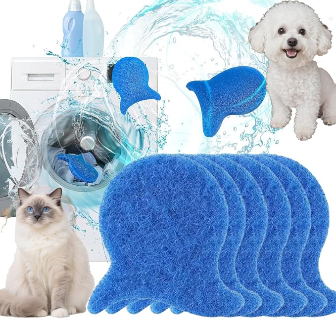 6PCS Reusable Pet Hair Remover for Laundry by Unknown