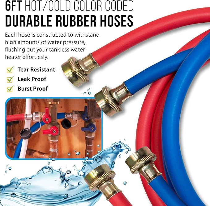 DrainX Tankless Water Heater Flushing Kit - Image 6
